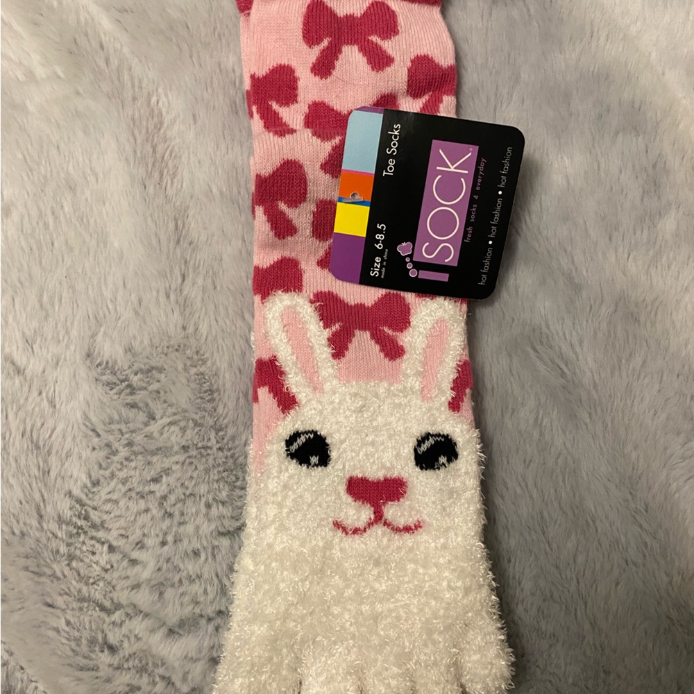 Kitten Toe Socks - Picture 2 of 6